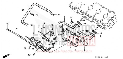 SOUPAPE D'AIR CB600FW de 1998